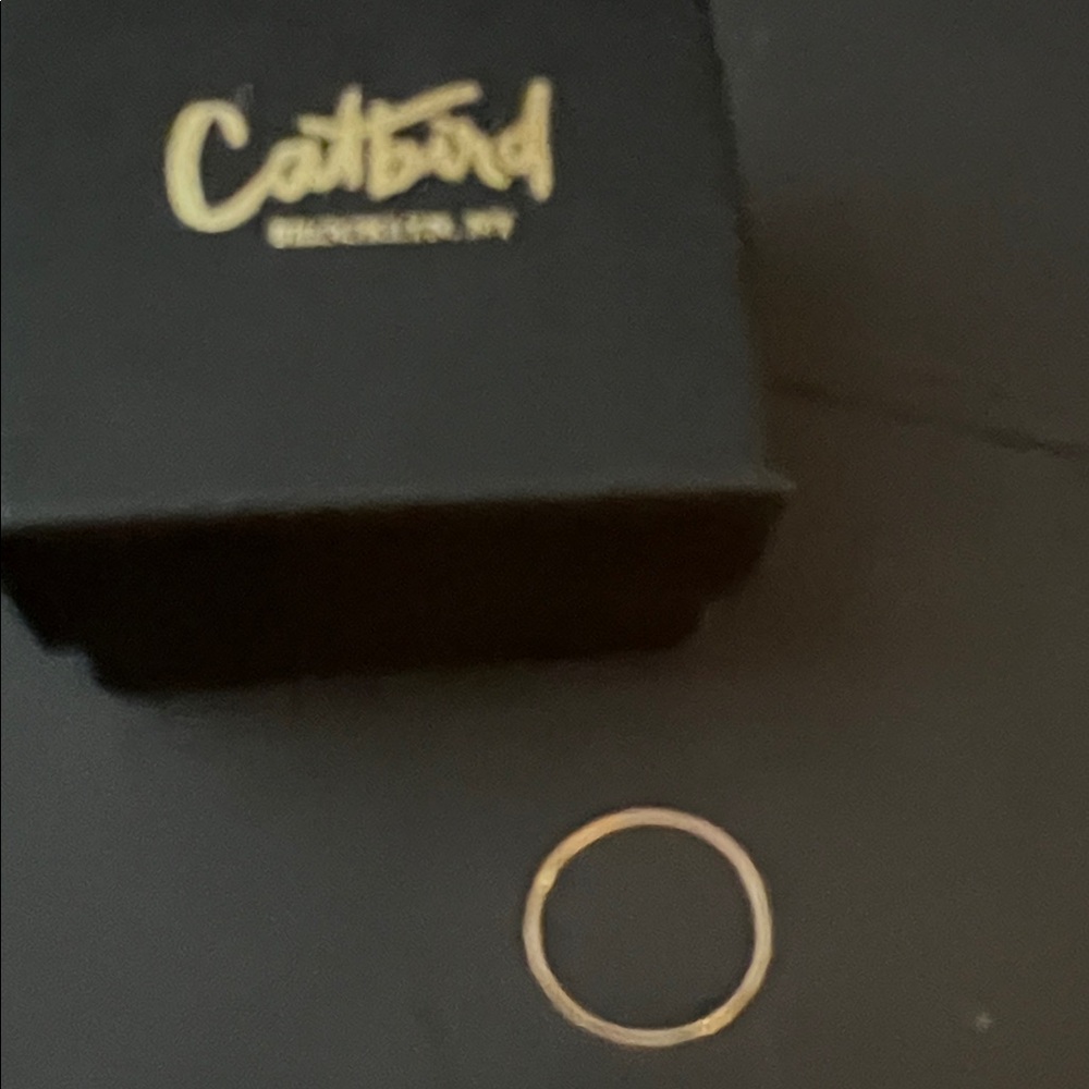 New Catbird 14 karat Gold band size 6